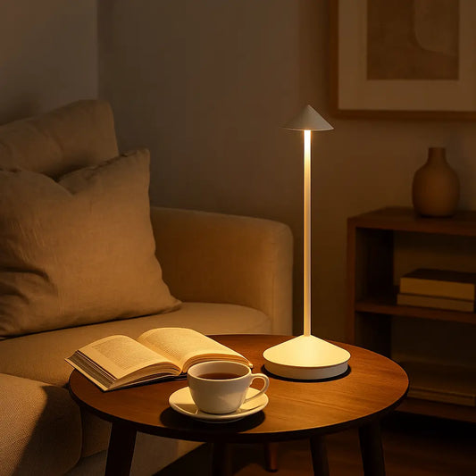 Alumina | Stylish Cordless Rechargeable Table Lamp for Indoor & Outdoor Use 0