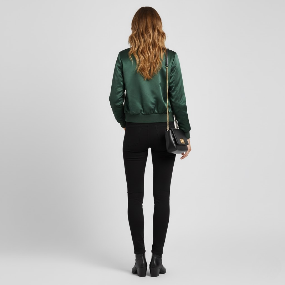 Zielona kurtka bomber Terori