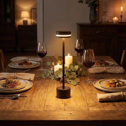 Alumina | Elegant Rechargeable Cordless Table Lamp Terori