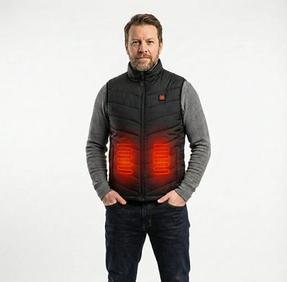 Outdoor Essentials | Heated Gilet with Ultra-Thin Carbon Fiber | Lightweight Layer for Cold Weather Comfort Terori