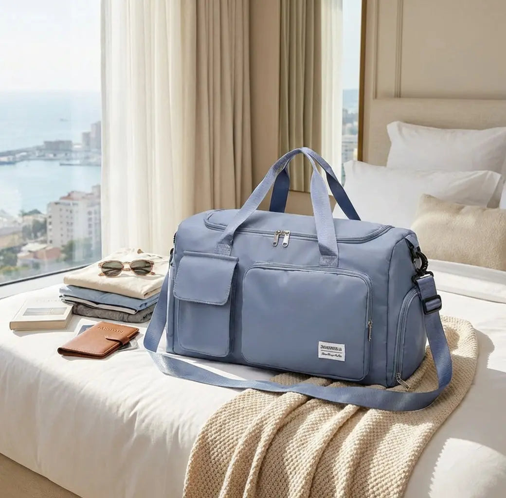 TravelCore | Men's Duffle Bag with Separate Shoe Compartment | Versatile Gym Bag for Organised Travel Terori