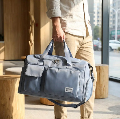 TravelCore | Men's Duffle Bag with Separate Shoe Compartment | Versatile Gym Bag for Organised Travel Terori