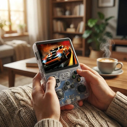 NostalgiaZone | Retro Handheld Gaming Console for All Ages with HD Screen | Portable Fun for Classic Gaming Terori