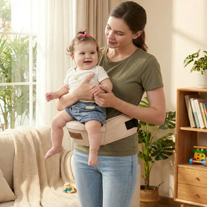 CozyNest | Baby Carrier with Adjustable Straps | Breathable Cotton for Everyday Comfort Terori