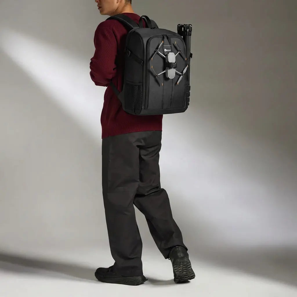 PhotoGuard | Waterproof Camera Backpack with Ample Storage | Protective Bag for Outdoor Photography Terori