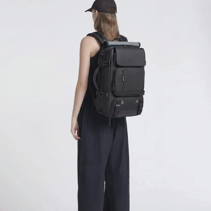 TravelCore | Waterproof Travel Backpack with USB Charging Port | Organised Storage for Commuting and Travel Terori