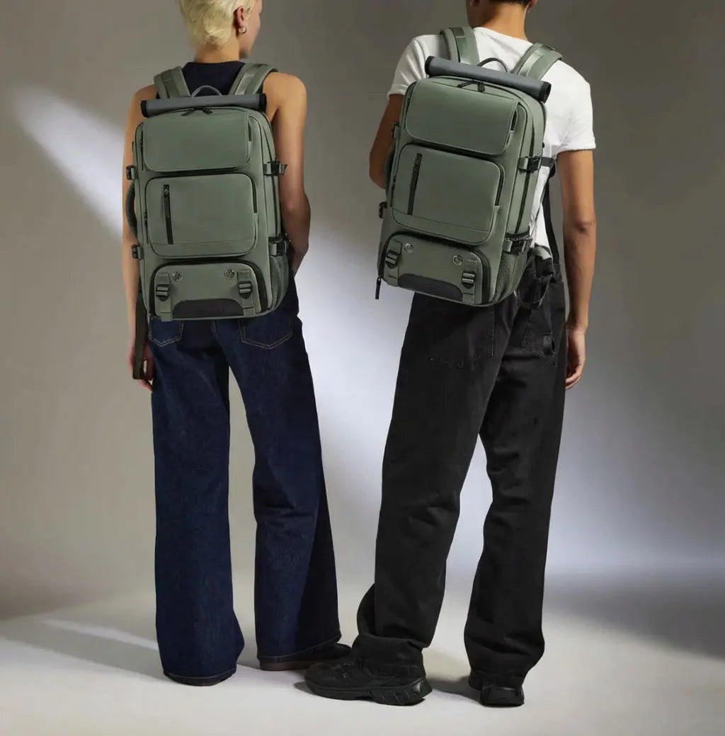 TravelCore | Waterproof Travel Backpack with USB Charging Port | Organised Storage for Commuting and Travel Terori