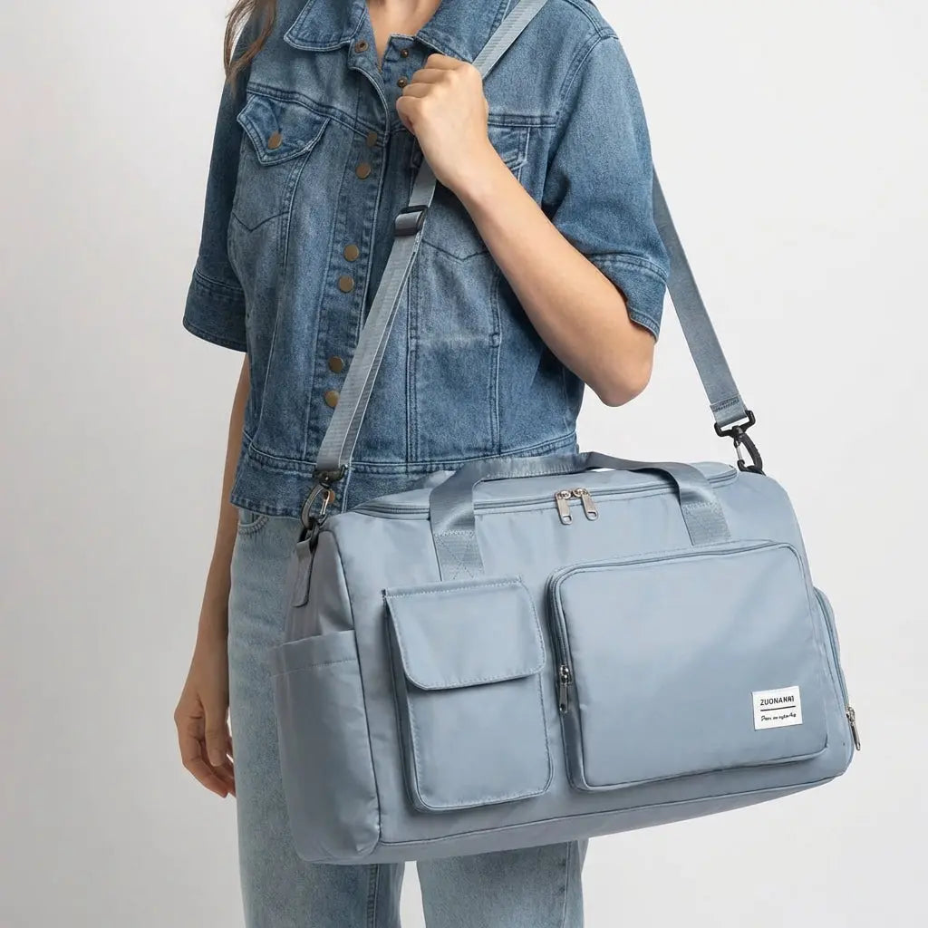 JetSet | Travel Bag with Waterproof Nylon | Spacious Design for Weekend Travel Terori